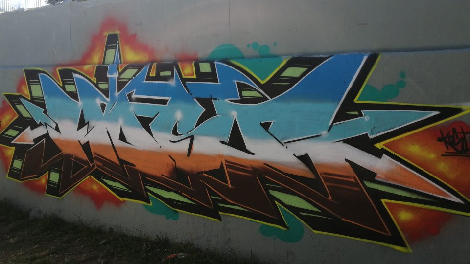 Wall of Fame - Graffiti Artists im SPP